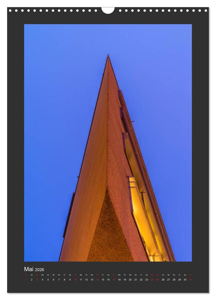 Weitere Ansicht: Plakative Architektur (Wandkalender 2026 DIN A3 hoch), CALVENDO Monatskalender | Enrico Caccia, Calvendo