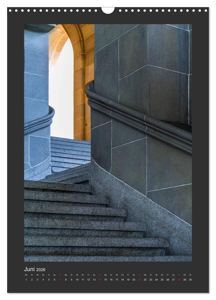 Weitere Ansicht: Plakative Architektur (Wandkalender 2026 DIN A3 hoch), CALVENDO Monatskalender | Enrico Caccia, Calvendo