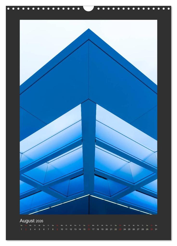 Weitere Ansicht: Plakative Architektur (Wandkalender 2026 DIN A3 hoch), CALVENDO Monatskalender | Enrico Caccia, Calvendo
