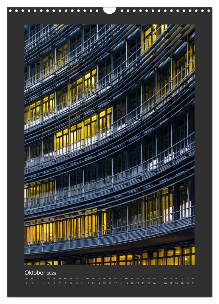 Weitere Ansicht: Plakative Architektur (Wandkalender 2026 DIN A3 hoch), CALVENDO Monatskalender | Enrico Caccia, Calvendo