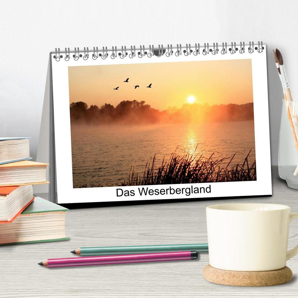 Weitere Ansicht: Das Weserbergland (Tischkalender 2026 DIN A5 quer), CALVENDO Monatskalender | Thomas Fietzek, Calvendo