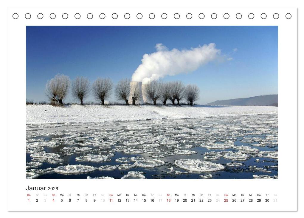 Weitere Ansicht: Das Weserbergland (Tischkalender 2026 DIN A5 quer), CALVENDO Monatskalender | Thomas Fietzek, Calvendo