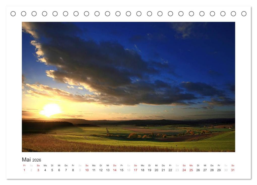 Weitere Ansicht: Das Weserbergland (Tischkalender 2026 DIN A5 quer), CALVENDO Monatskalender | Thomas Fietzek, Calvendo