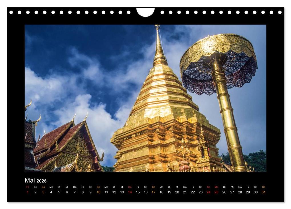 Weitere Ansicht: Thailand - Traumstrände und Tempel (Wandkalender 2026 DIN A4 quer), CALVENDO Monatskalender | Christian Müringer, Calvendo