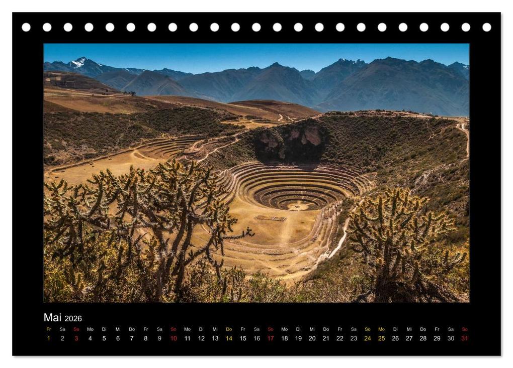 Weitere Ansicht: Peru, die Inkas und ihre Ahnen (Tischkalender 2026 DIN A5 quer), CALVENDO Monatskalender | Jürgen Ritterbach, Calvendo