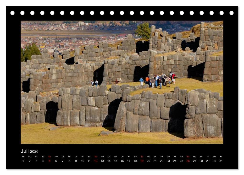 Weitere Ansicht: Peru, die Inkas und ihre Ahnen (Tischkalender 2026 DIN A5 quer), CALVENDO Monatskalender | Jürgen Ritterbach, Calvendo