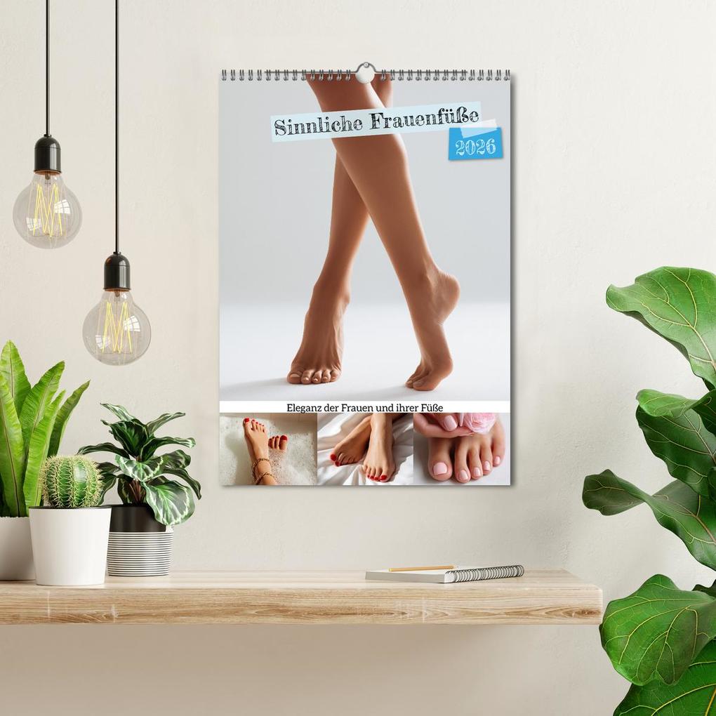 Weitere Ansicht: Sinnliche Frauenfüße - Eleganz der Frauen und ihrer Füße (Wandkalender 2026 DIN A3 hoch), CALVENDO Monatskalender | MB Fotografie, Calvendo