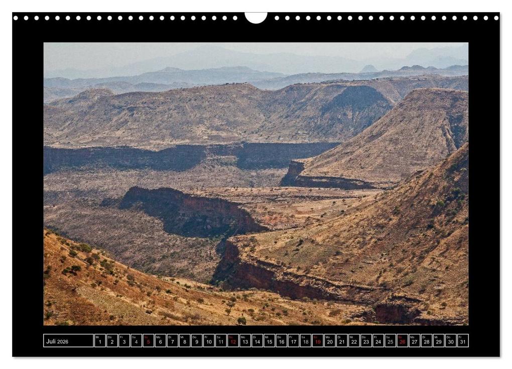 Weitere Ansicht: Äthiopien (Wandkalender 2026 DIN A3 quer), CALVENDO Monatskalender | Thomas Leonhardy, Calvendo