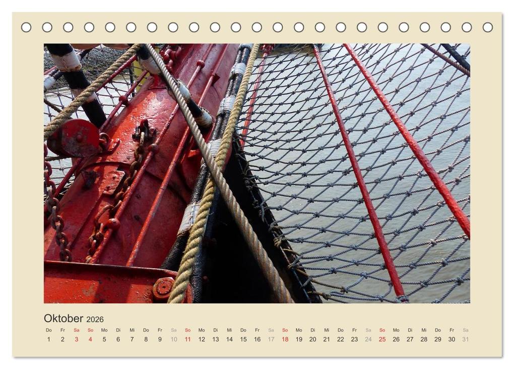 Weitere Ansicht: Auf große Fahrt, Kapitän (Tischkalender 2026 DIN A5 quer), CALVENDO Monatskalender | Lucy M. Laube, Calvendo