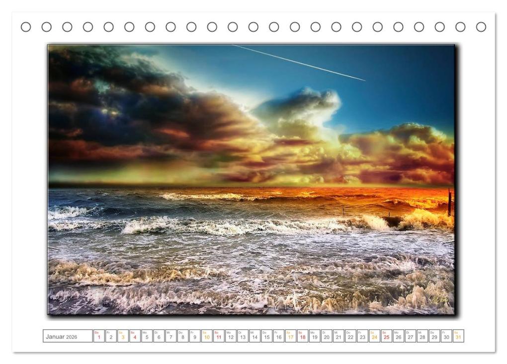 Weitere Ansicht: Zwischen den Zeiten - Zeiten der Ruhe und Entspannung (Tischkalender 2026 DIN A5 quer), CALVENDO Monatskalender | Peter Roder, Calvendo