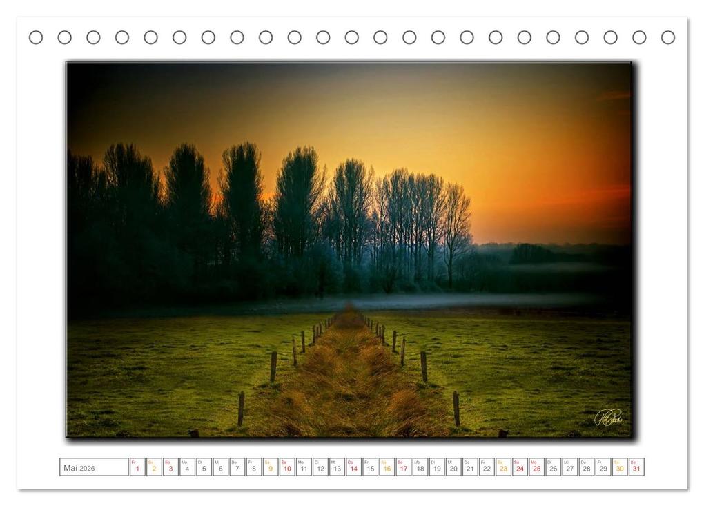 Weitere Ansicht: Zwischen den Zeiten - Zeiten der Ruhe und Entspannung (Tischkalender 2026 DIN A5 quer), CALVENDO Monatskalender | Peter Roder, Calvendo