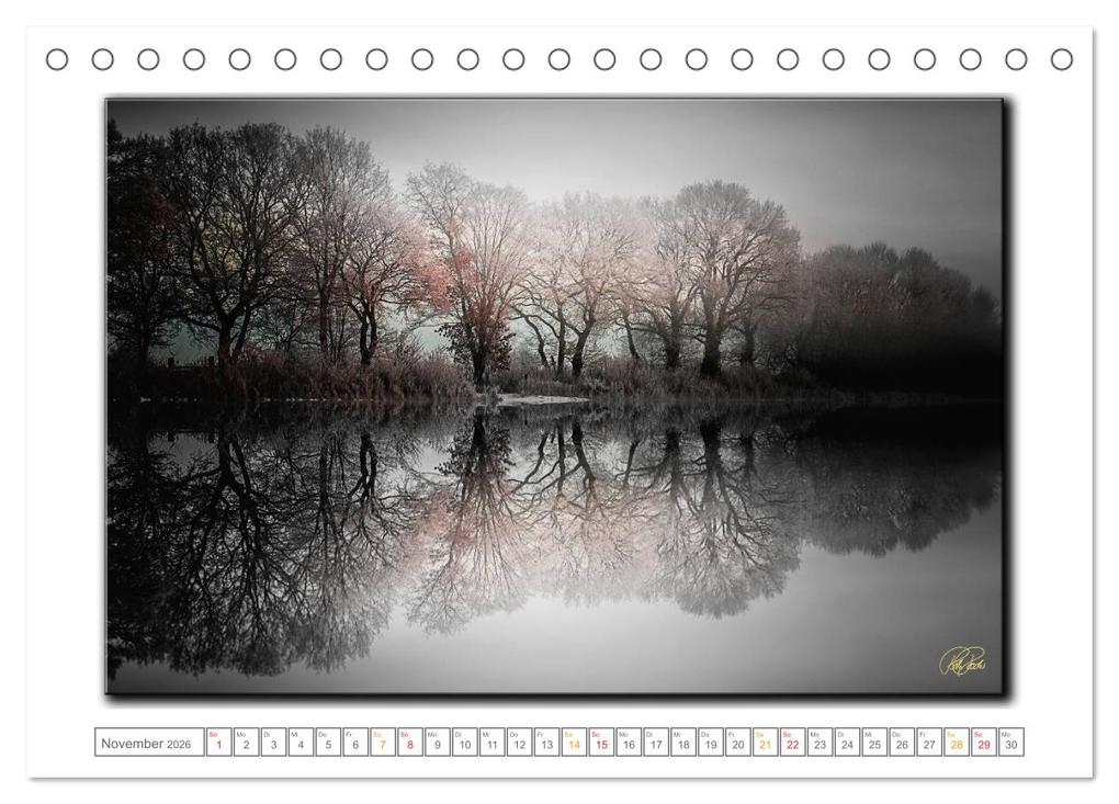 Weitere Ansicht: Zwischen den Zeiten - Zeiten der Ruhe und Entspannung (Tischkalender 2026 DIN A5 quer), CALVENDO Monatskalender | Peter Roder, Calvendo