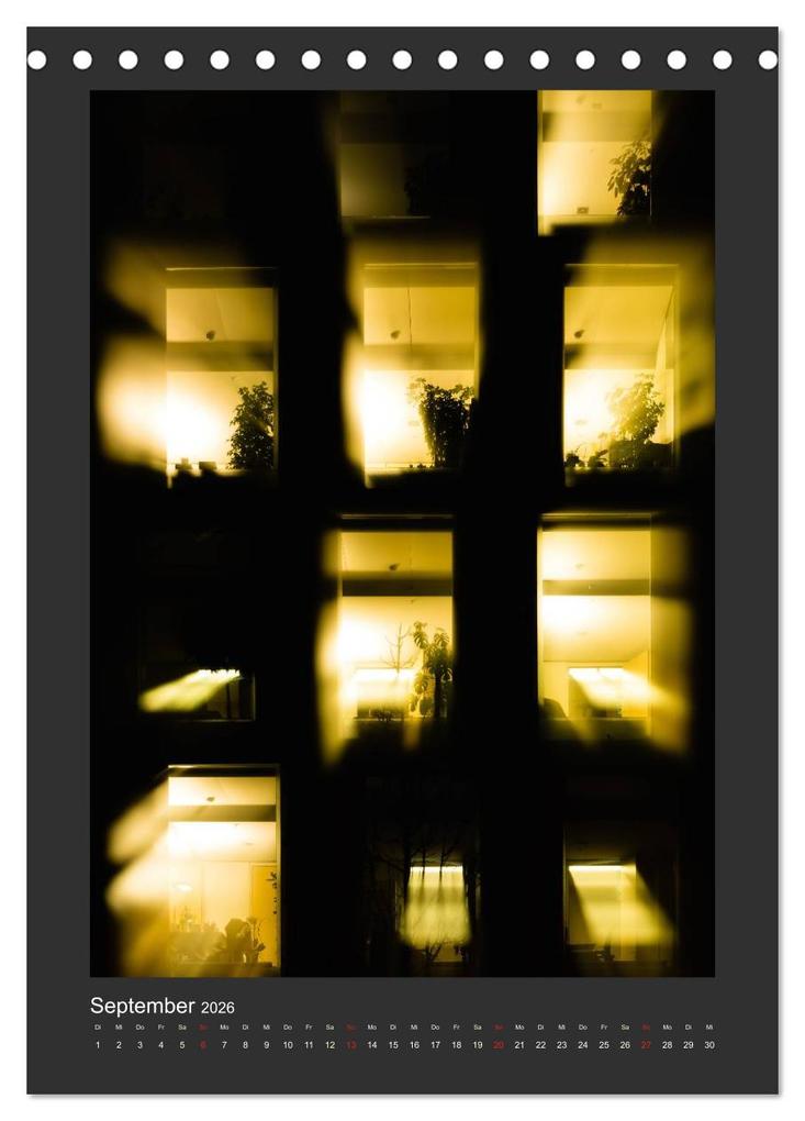 Weitere Ansicht: Plakative Architektur (Tischkalender 2026 DIN A5 hoch), CALVENDO Monatskalender | Enrico Caccia, Calvendo