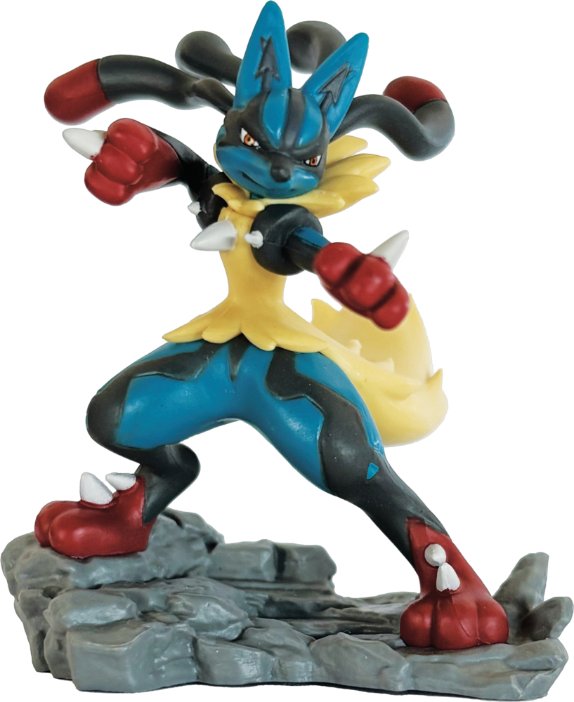 Weitere Ansicht: Pokémon (Sammelkartenspiel), PKM Mega-Lucario Figuren-Kollektion