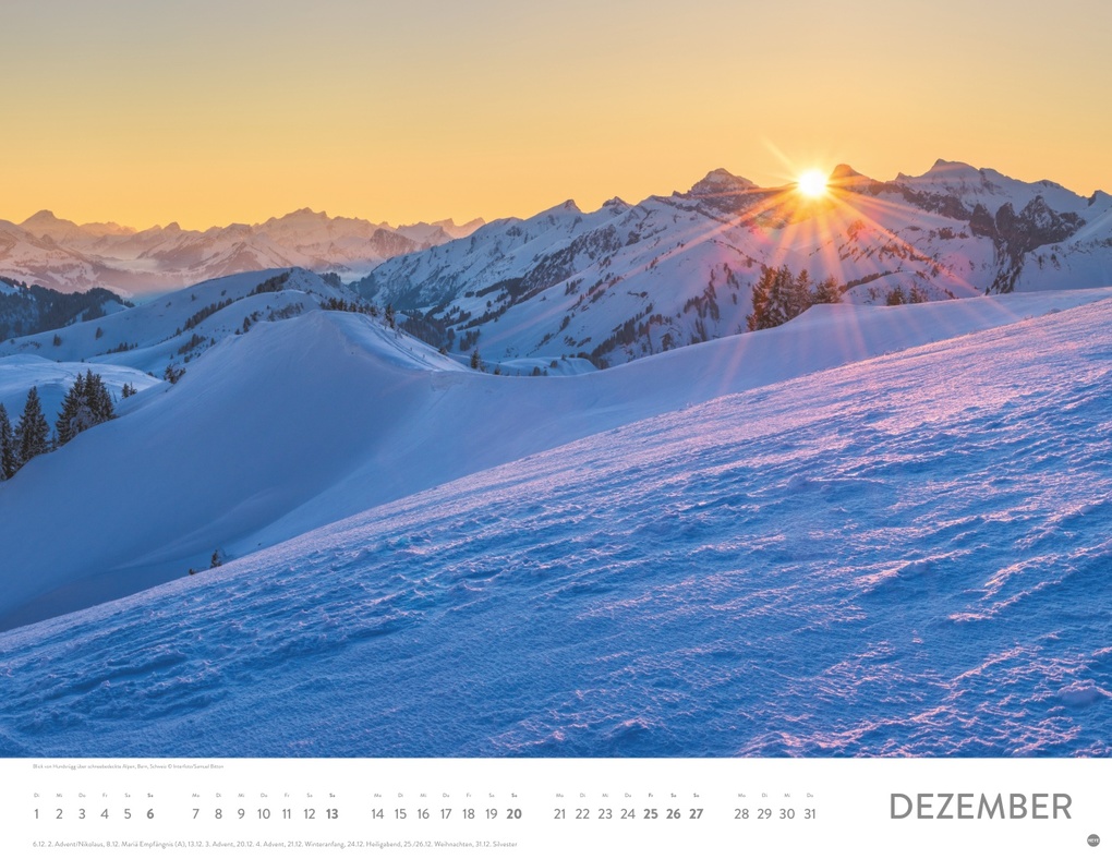 Weitere Ansicht: Sonnenzauber Posterkalender 2026