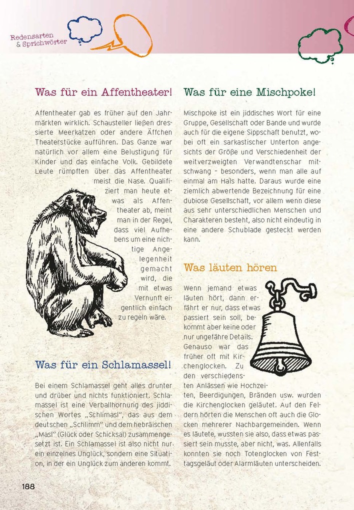 Weitere Ansicht: Redensarten & Sprichwörter | Christa Pöppelmann