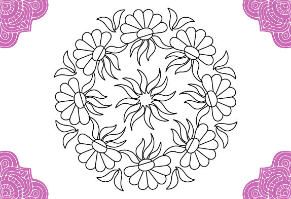 Weitere Ansicht: 50 Karten zum Ausmalen - Mandalas