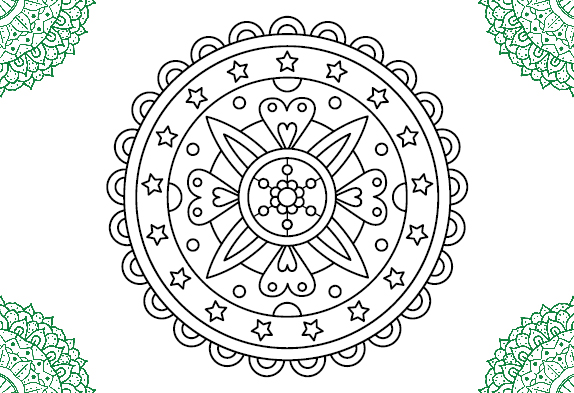 Weitere Ansicht: 50 Karten zum Ausmalen - Mandalas