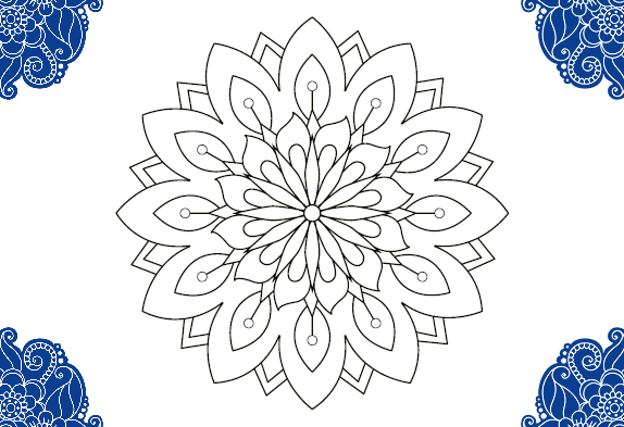 Weitere Ansicht: 50 Karten zum Ausmalen - Mandalas