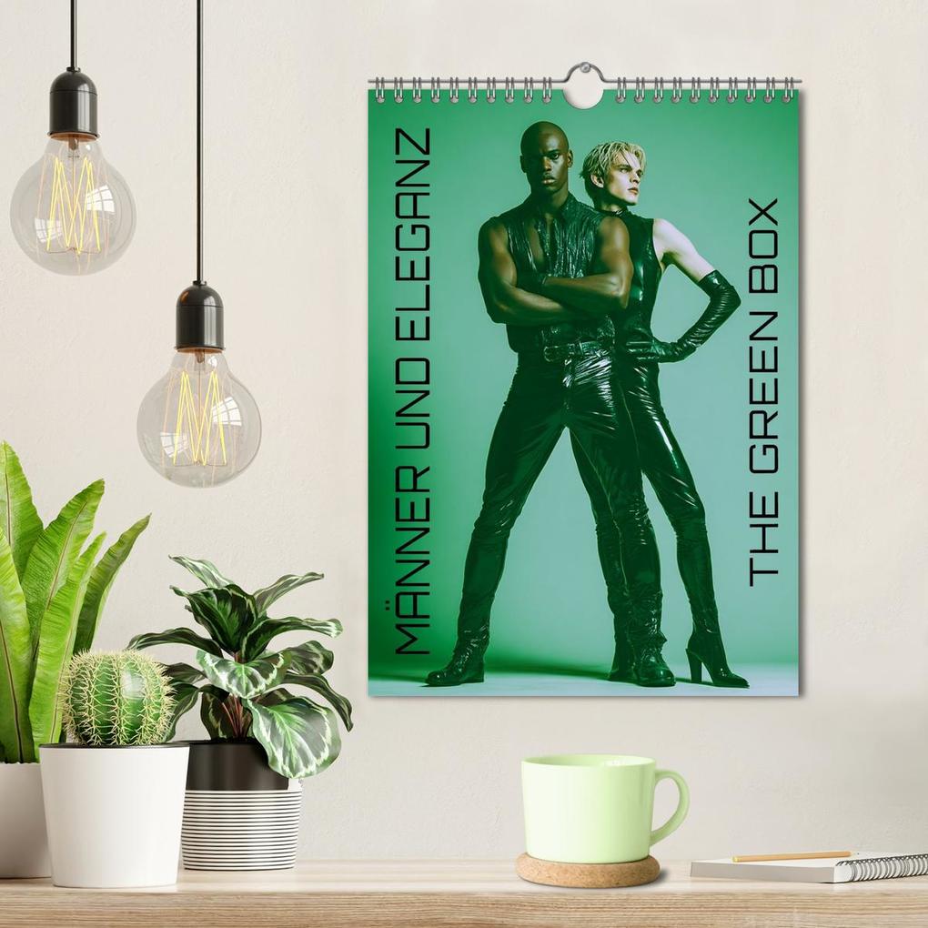 Weitere Ansicht: Männer und Eleganz - The Green Box (Wandkalender 2026 DIN A4 hoch), CALVENDO Monatskalender | Dirk Meutzner, Calvendo