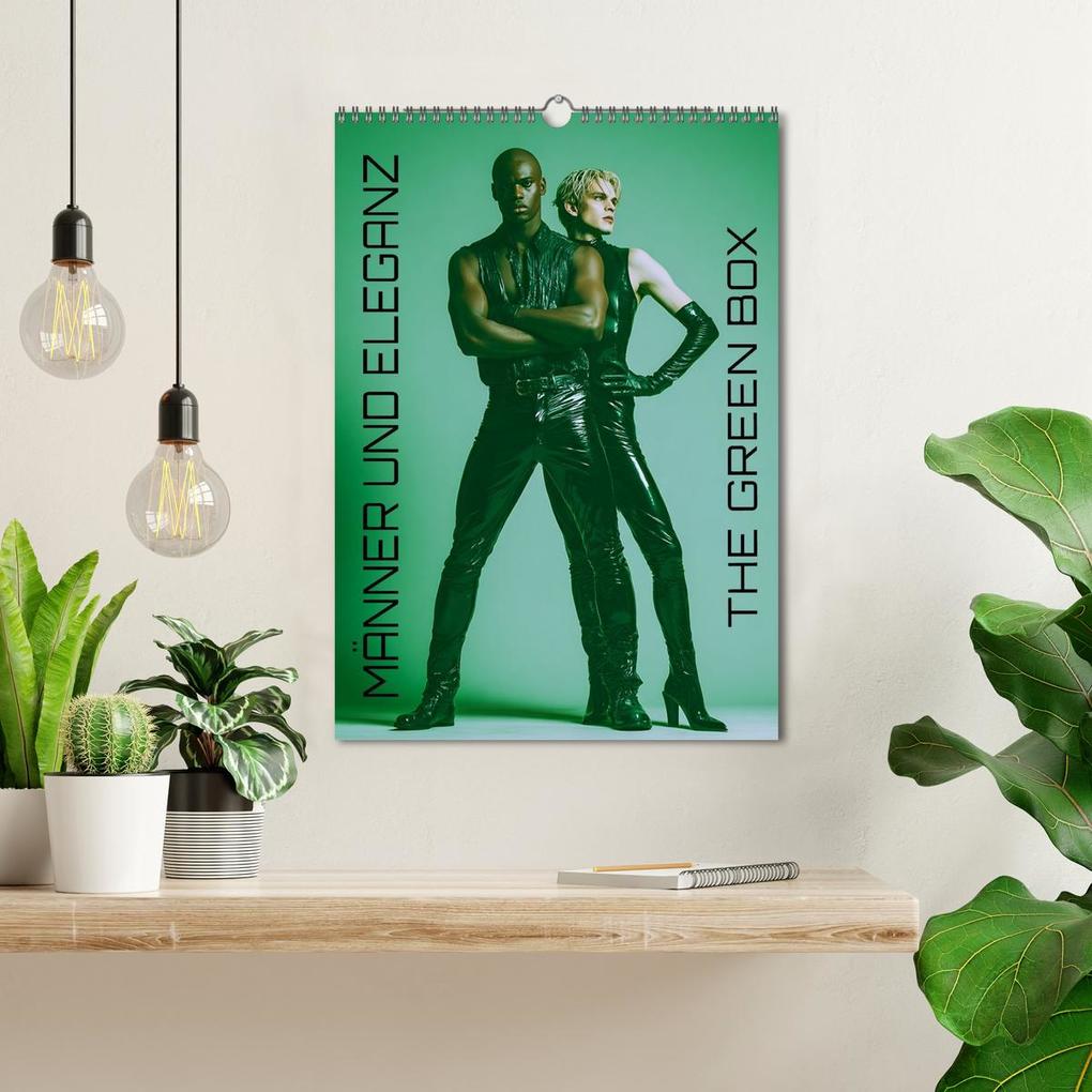 Weitere Ansicht: Männer und Eleganz - The Green Box (Wandkalender 2026 DIN A3 hoch), CALVENDO Monatskalender | Dirk Meutzner, Calvendo