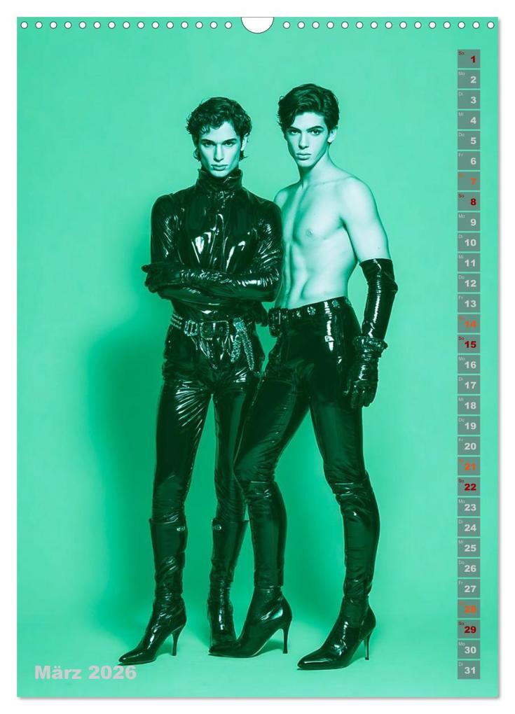 Weitere Ansicht: Männer und Eleganz - The Green Box (Wandkalender 2026 DIN A3 hoch), CALVENDO Monatskalender | Dirk Meutzner, Calvendo