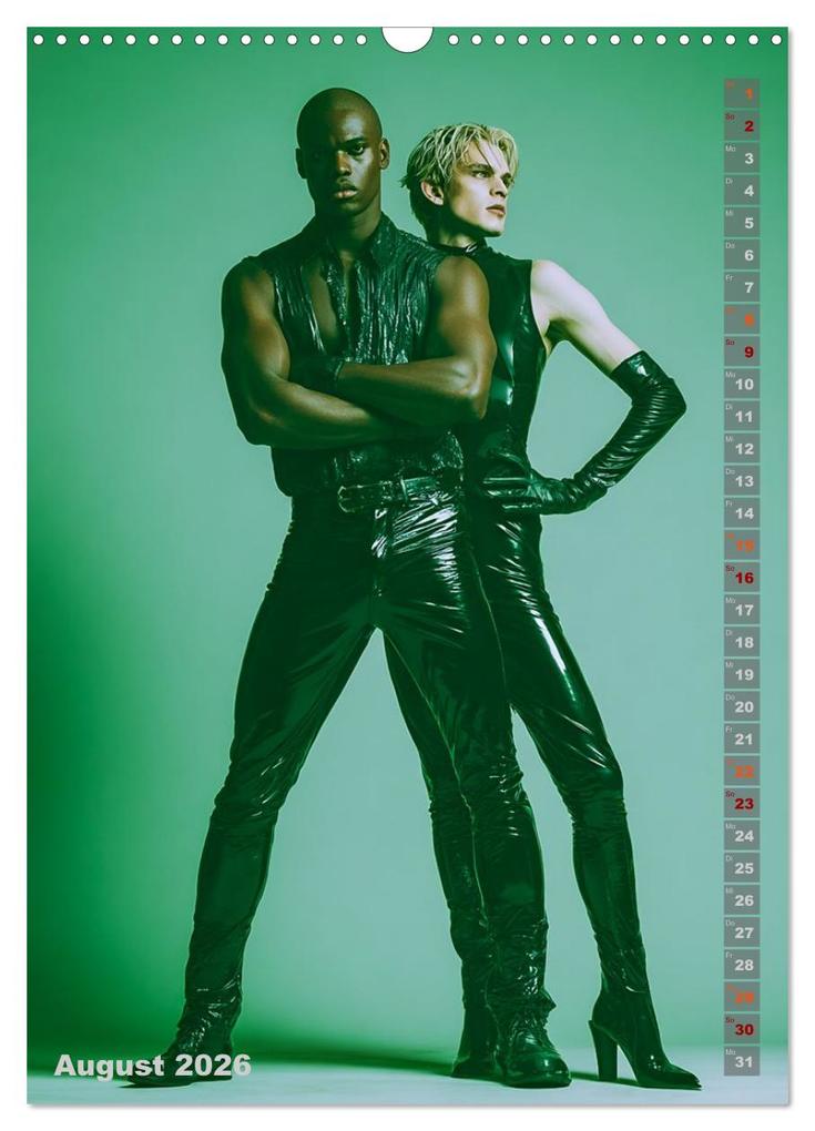 Weitere Ansicht: Männer und Eleganz - The Green Box (Wandkalender 2026 DIN A3 hoch), CALVENDO Monatskalender | Dirk Meutzner, Calvendo