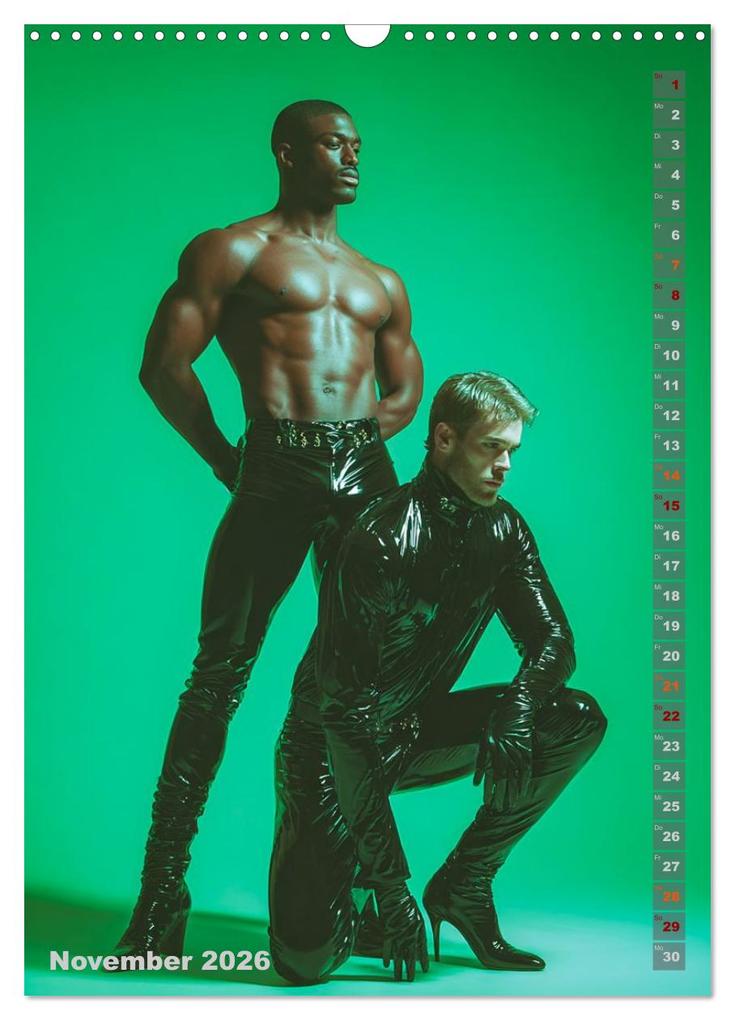 Weitere Ansicht: Männer und Eleganz - The Green Box (Wandkalender 2026 DIN A3 hoch), CALVENDO Monatskalender | Dirk Meutzner, Calvendo