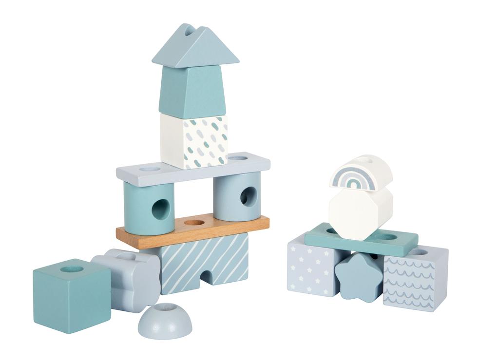 Weitere Ansicht: Stapelhaus blau