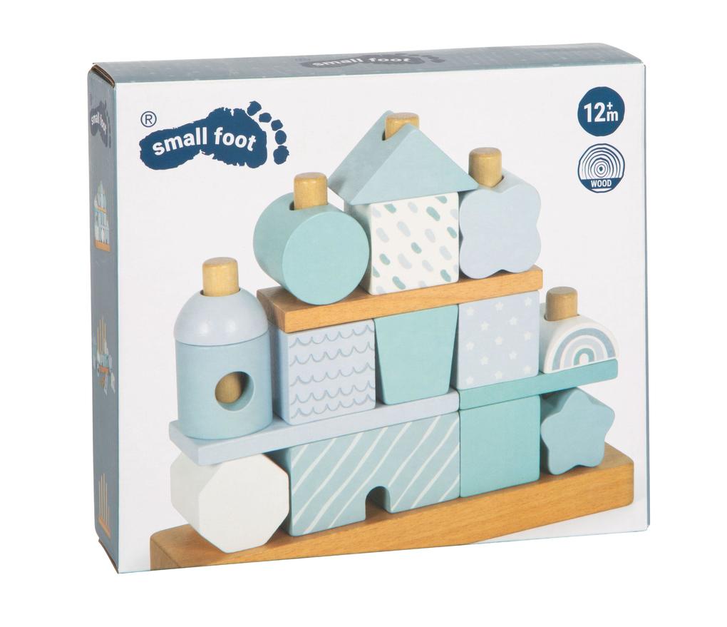 Weitere Ansicht: Stapelhaus blau