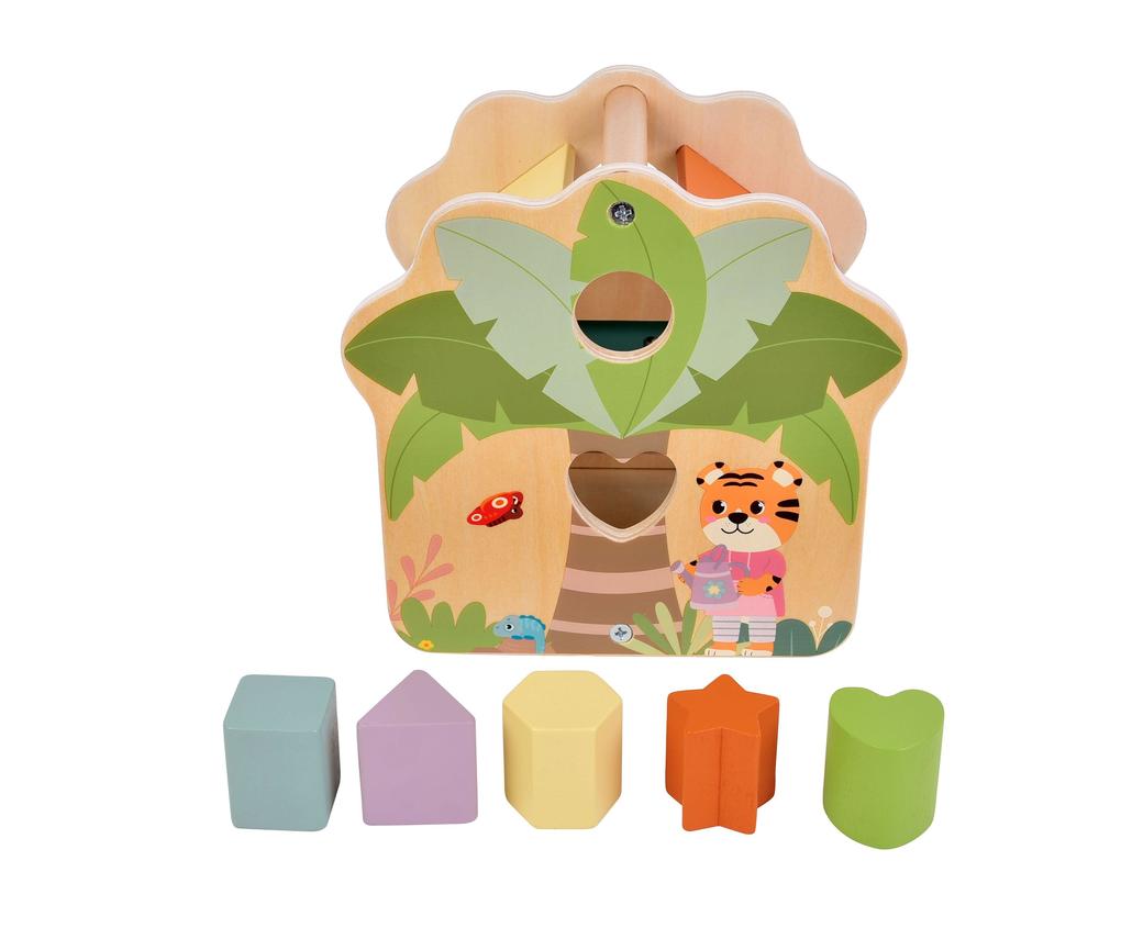 Weitere Ansicht: Steckwürfel Haus "Jungle Friends"