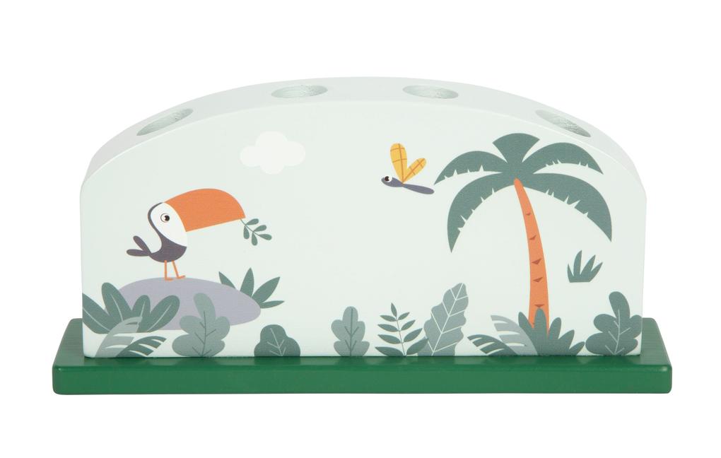 Weitere Ansicht: Steckspiel hüpfende Tiere "Safari"