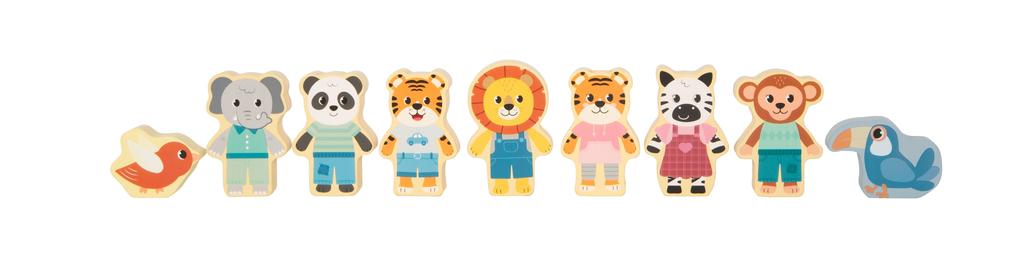 Weitere Ansicht: Holzbausteine "Jungle Friends"