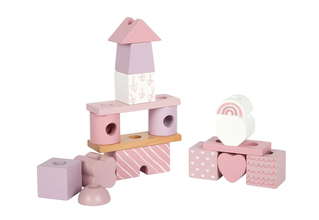 Weitere Ansicht: Stapelhaus rosa