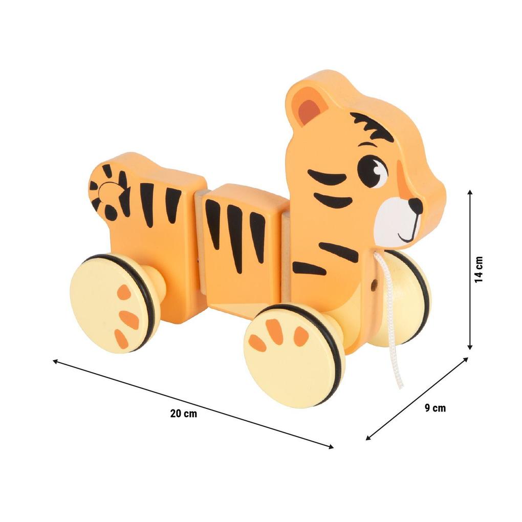 Weitere Ansicht: Nachziehtier Tiger "Safari"