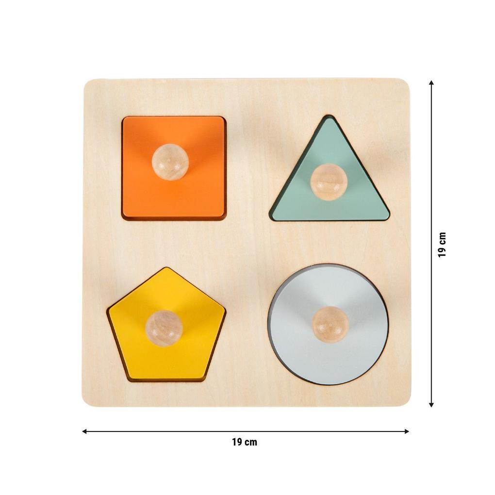 Weitere Ansicht: Montessori Setzpuzzle Formen und Motive
