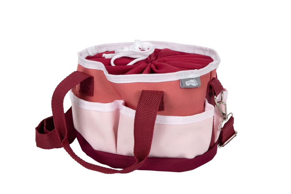 Weitere Ansicht: Pferdepflegeset mit Tasche rot