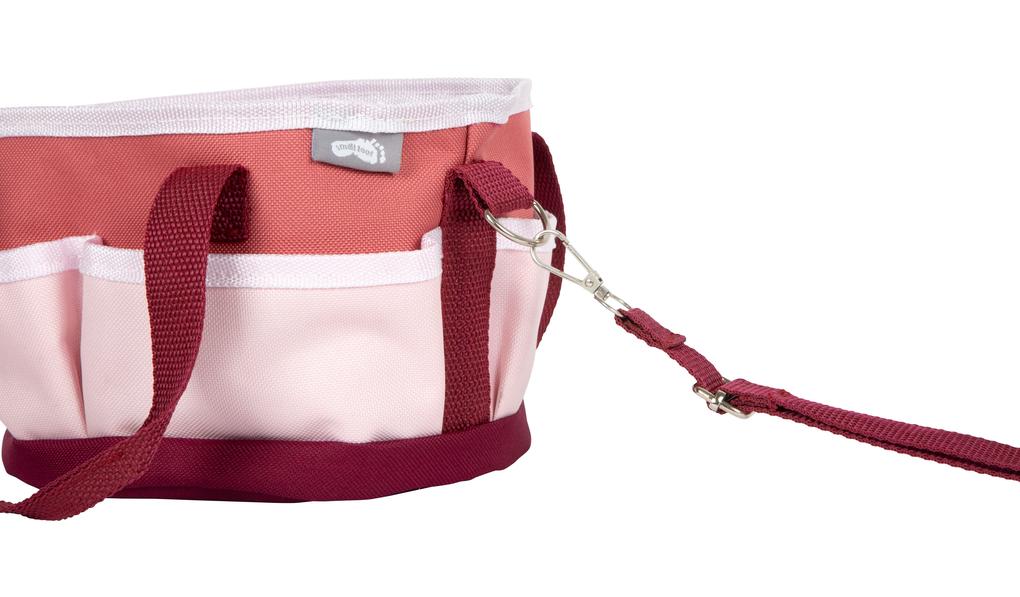 Weitere Ansicht: Pferdepflegeset mit Tasche rot