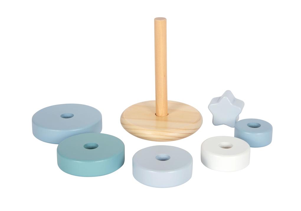 Weitere Ansicht: Stapelturm blau