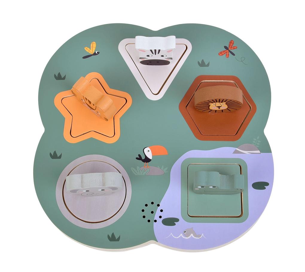 Weitere Ansicht: Setzpuzzle 3D Tierlaute "Safari"