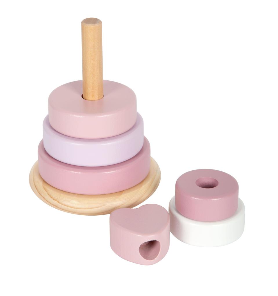 Weitere Ansicht: Stapelturm rosa