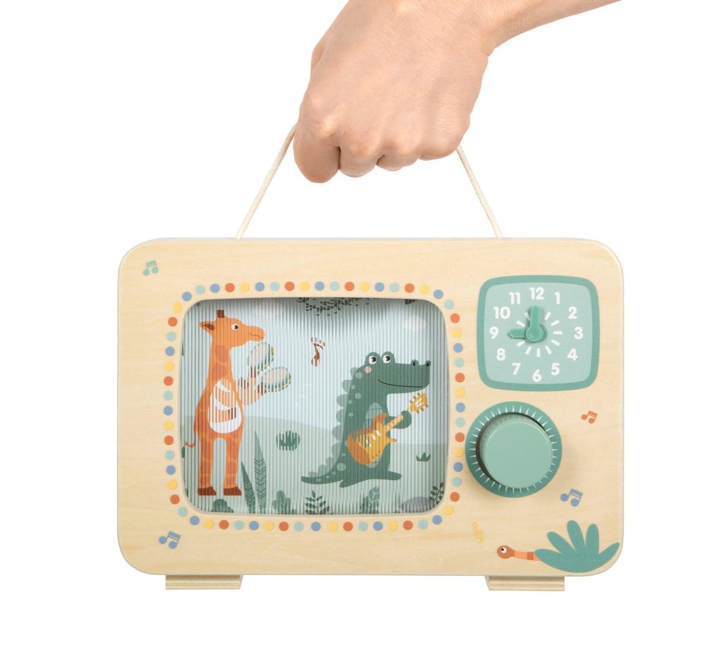 Weitere Ansicht: Spieluhr Fernseher "Safari"