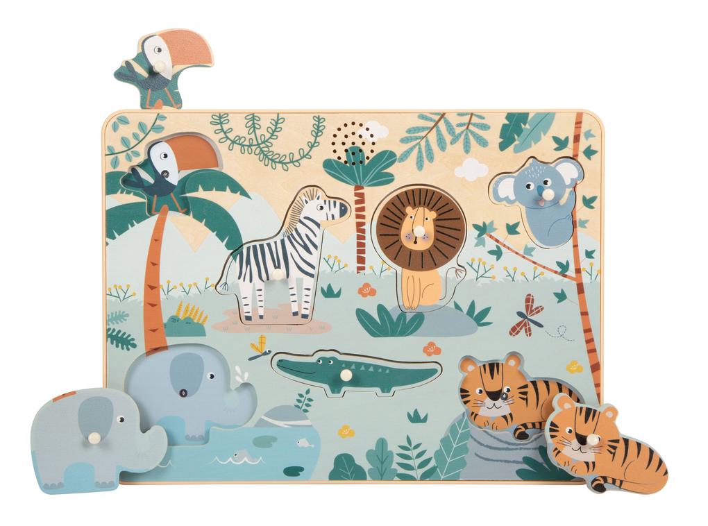 Weitere Ansicht: Setzpuzzle Tierlaute "Safari"