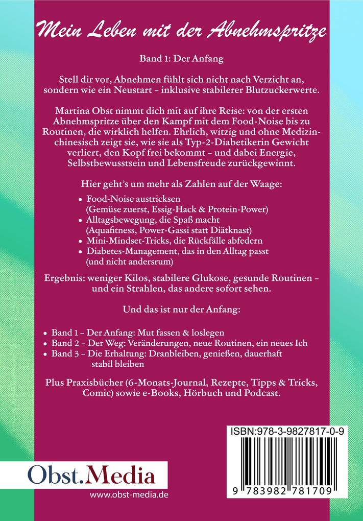 Weitere Ansicht: Mein Leben mit der Abnehmspritze | Obst Martina