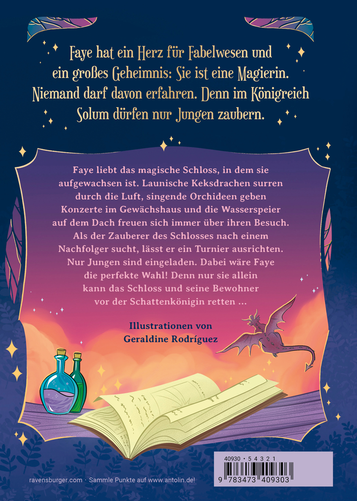 Weitere Ansicht: Faye Fableheart, Band 1 - Das magische Schloss | Ryan Graudin