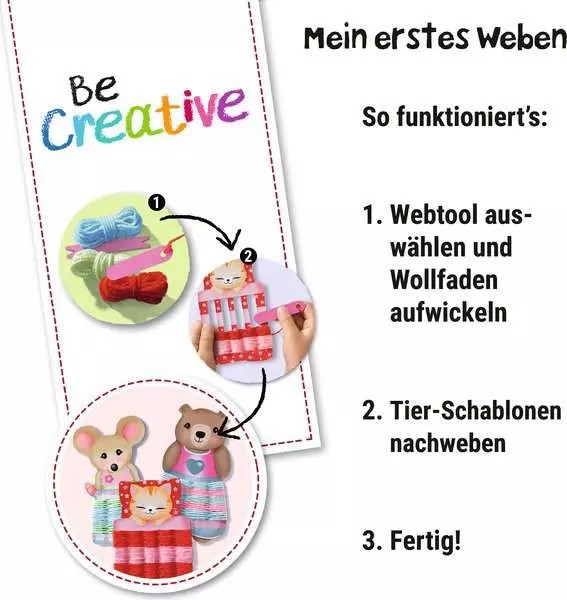 Weitere Ansicht: BeCreative Mini - Erstes Weben
