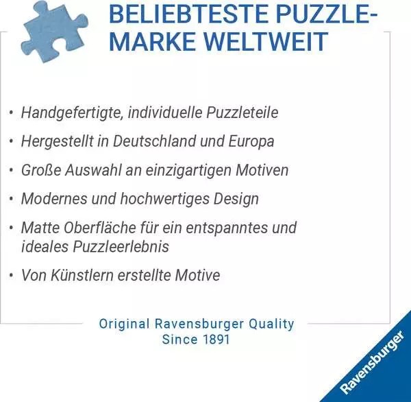 Weitere Ansicht: Erwachsenenpuzzle 3000 Teile - Marokko in Blau