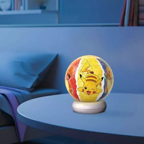 Weitere Ansicht: 3D Puzzle-Ball Nachtlicht Pokémon