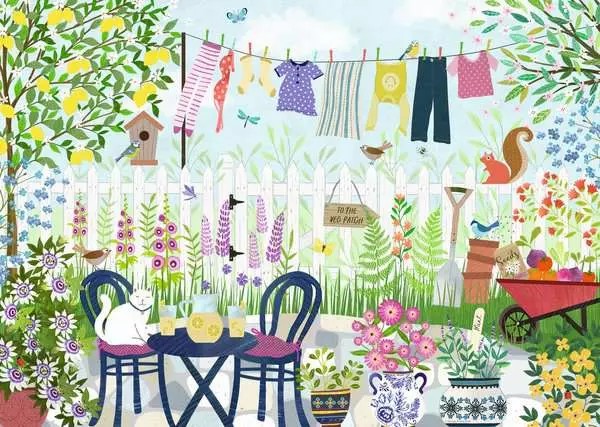 Weitere Ansicht: Erwachsenenpuzzle 1000 Teile - Sommergarten