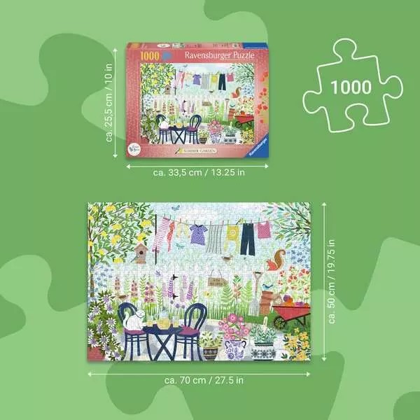 Weitere Ansicht: Erwachsenenpuzzle 1000 Teile - Sommergarten
